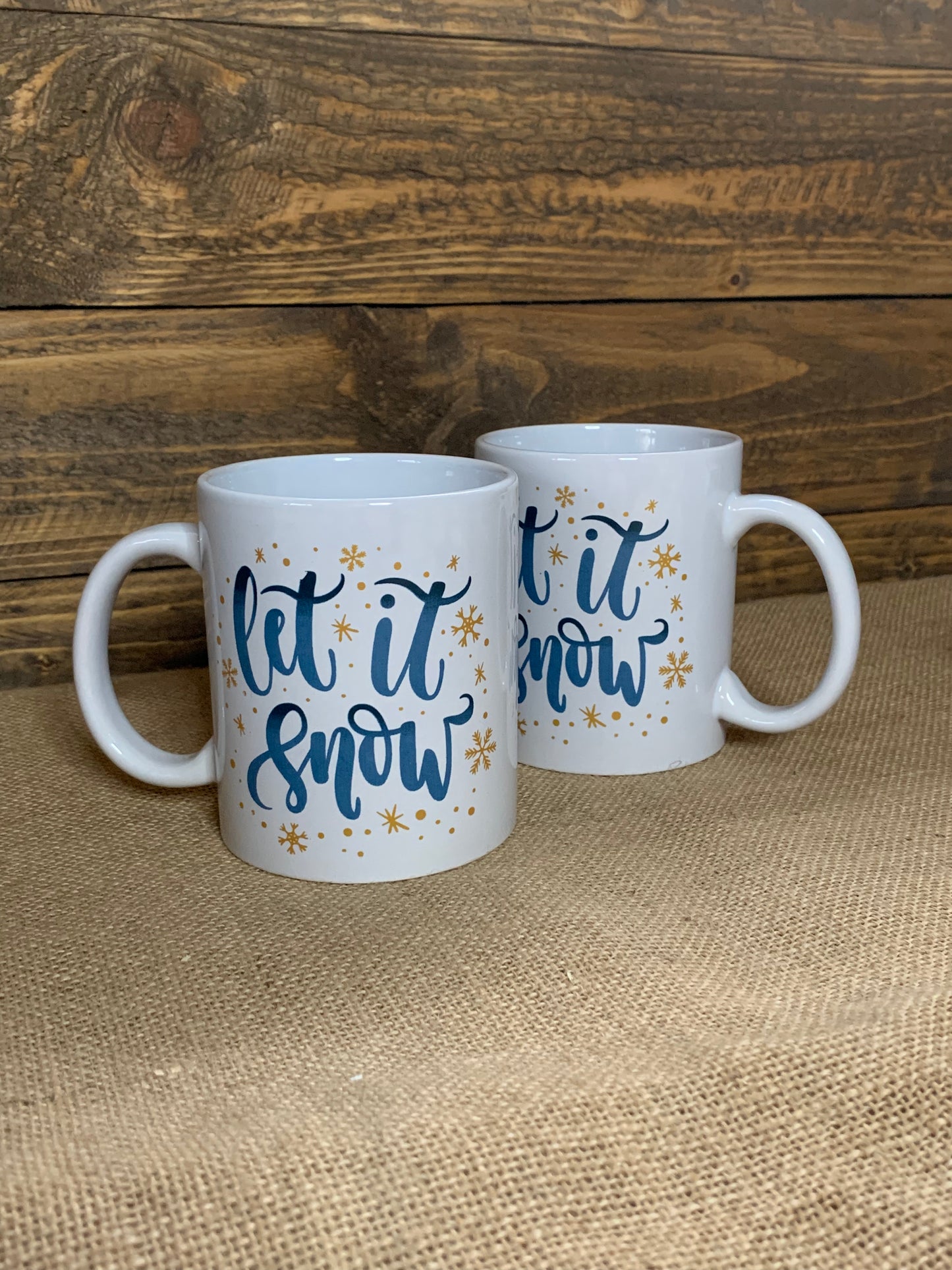 Mug - Let it snow