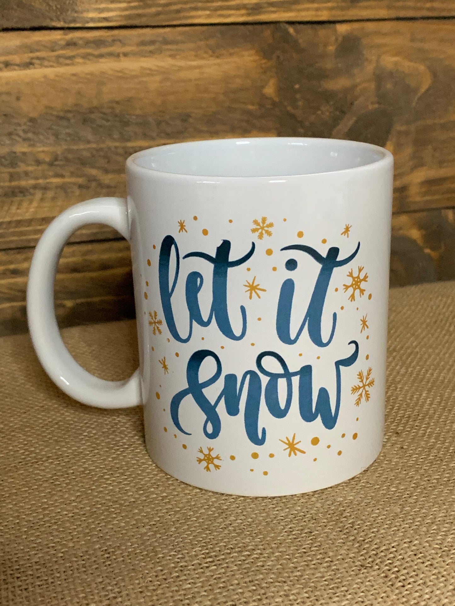 Mug - Let it snow
