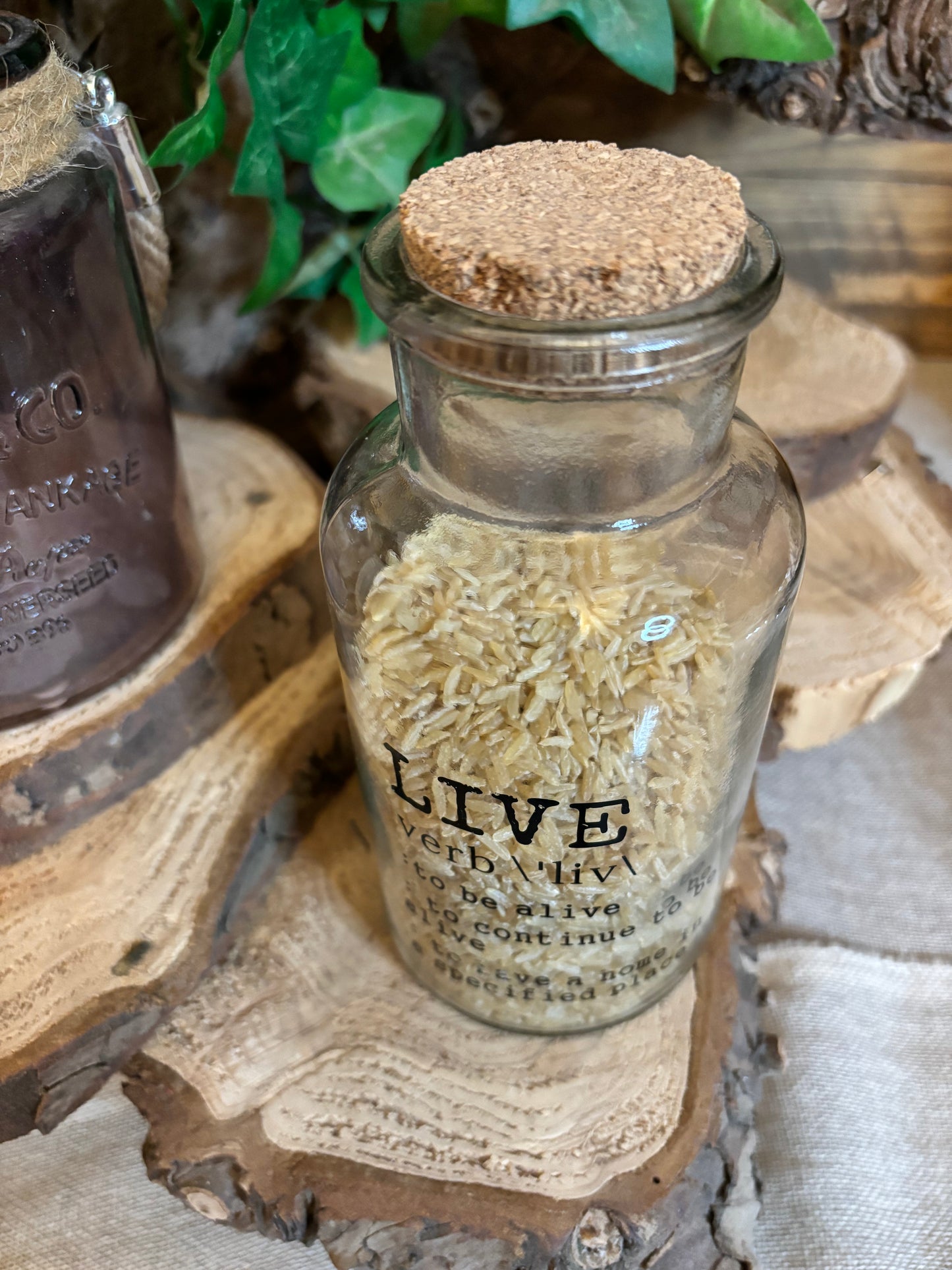 Kitchen storage jar