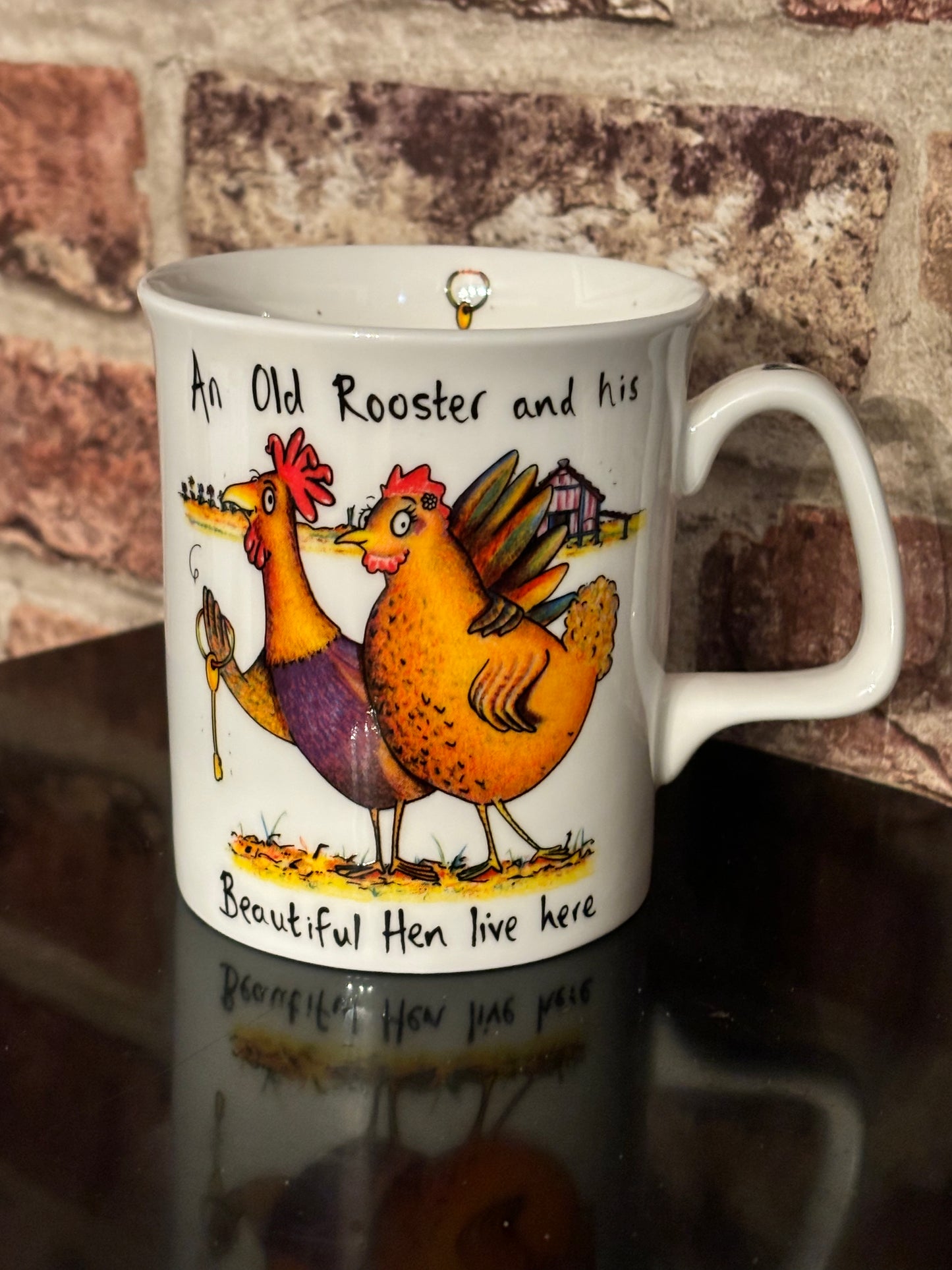 Rooster & my Hen mug