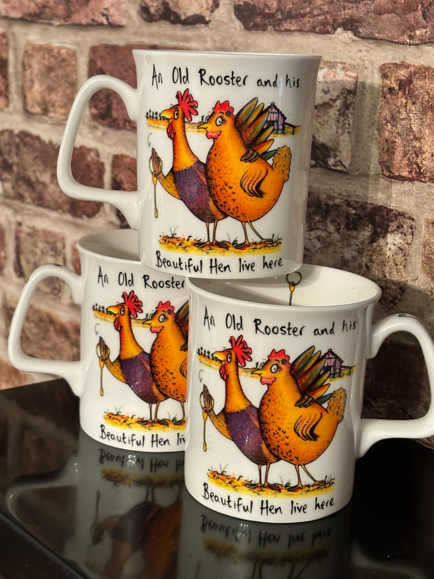 Rooster & my Hen mug