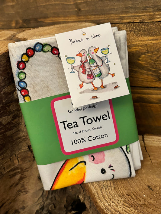 Wine Tea Towel