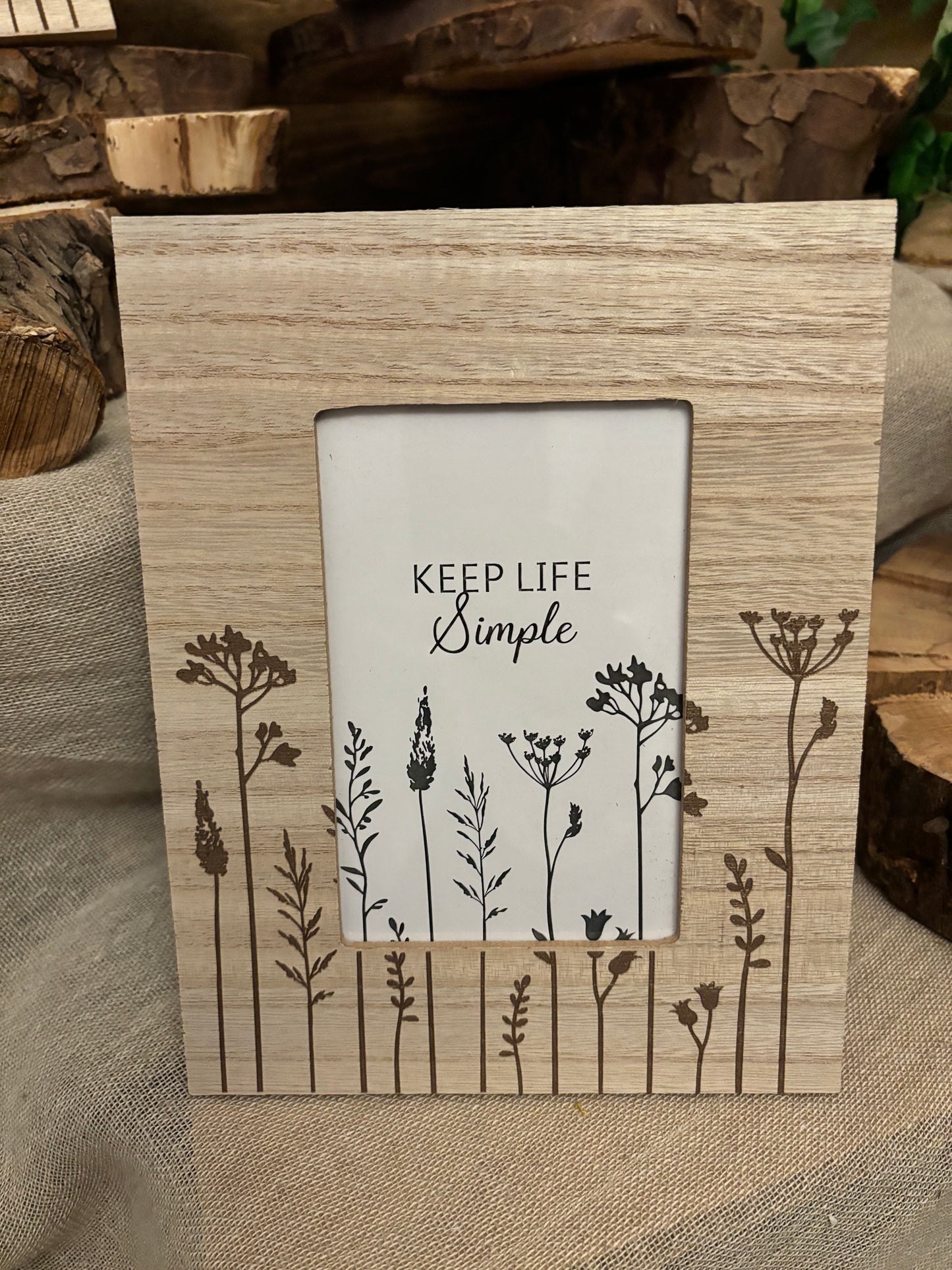 Floral Photo Frame