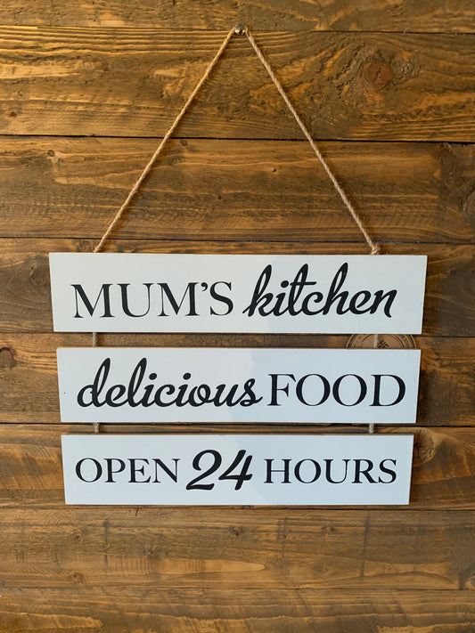 Mums kitchen sign