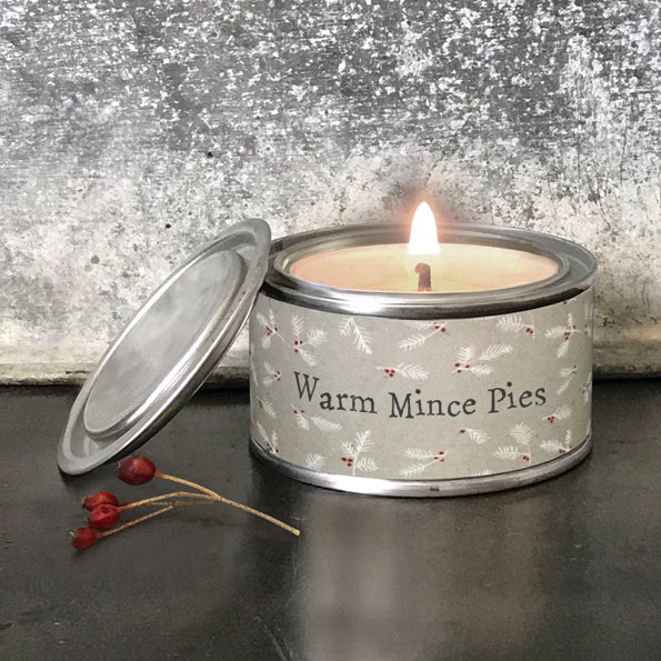 Candle - Warm mince pies